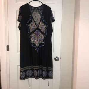 Plus size Dress 👗 3x fabric ploy/spandex